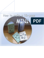 How To Make A 16-Page Mini Book