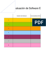 Evaluacion Software