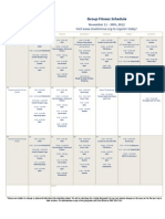 StudioMove Schedule November 2012