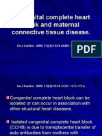 Congenital Complete Heart Block and Maternal Connective Tissue