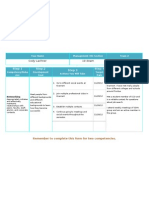 Competency Development Plan 1