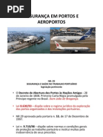 SEGURANÇA EM PORTOS E AEROPORTOS
