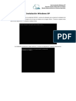 3.1 - Procedimiento Para Instalar Windows Xp