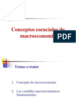 Conceptos Esenciales de Macroeconomía