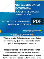 INFORME A AGOSTO 2012 DE OBRA EN CONSOLIDACIÓN - MIRAFLORES, PEREIRA - DTO 4
