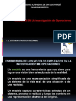 MODELOS en Investigacion de Operaciones