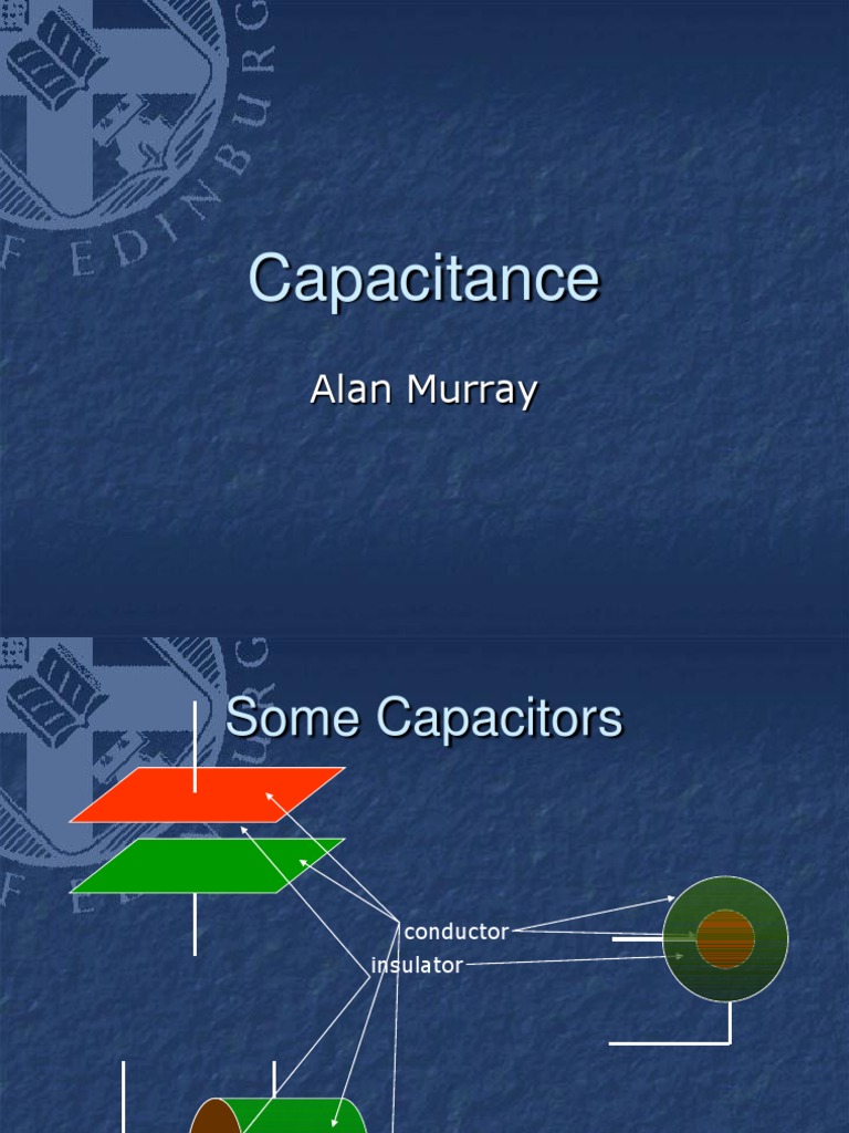 Understanding Capacitance Basics | PDF | Capacitor | Electricity