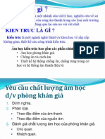 ÂM HỌC kiến trúc