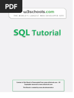 Download SQL Ebook W3schoolscom by EBookTutorials SN113162612 doc pdf