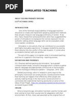 Download Simulated Teaching by Inggy Yuliani P  MPd SN11316445 doc pdf