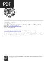 BINFORD - Mobility, Housing, and Environment, A Comparative Study