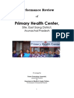 Primary Health Center,: Performance Review
