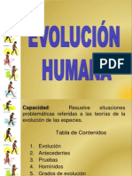 Evolución Humana