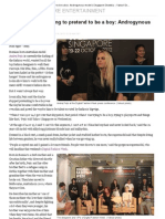 Feature on Andrej Pejic