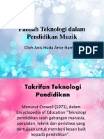 Faedah Teknologi Dalam Pendidikan Muzik