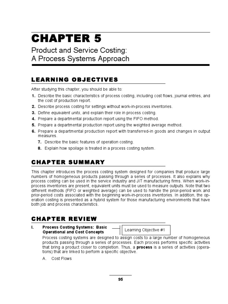 Product vs. Service Costing Explained | PDF | Cost Of Goods Sold ...