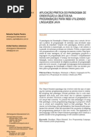 Aplicação Prática do Paradigma de Orientação a Objetos na Programação para Web Utilizando Linguagem Java