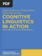 Download Cognitive Linguistics in Action by Diana Movsisyan SN113212224 doc pdf