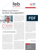 Relance Ou Pas Relance ? Le Choix Nous Appartient !, Infor FEB 35, 15 Novembre 2012