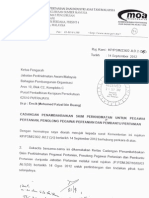 Surat Sokongan Kementerian Pertanian Dan Industri Asa Tani