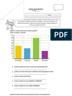 Prueba de Matematica 4