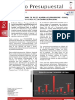 Altiplano Presupuestal: Programa Regional de Riego y Drenaje (PRORRIDRE - Puno) Con 53.8% de Ejecución Presupuestal