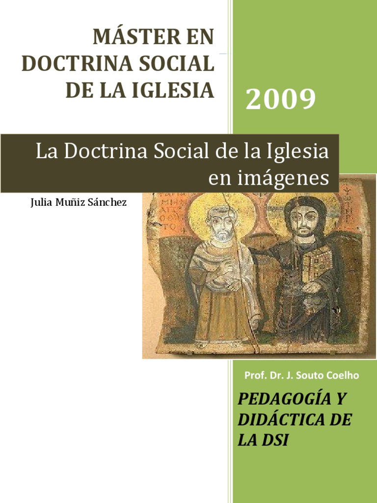Formación en Doctrina Social de la Iglesia | PDF | Doctrina social ...
