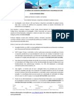 Curso de Investigação de Acidente Aéreo