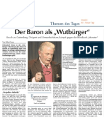 Der Baron als „Wutbürger“