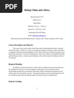 Download Rising China and Africa - Syllabusdocx by dhshinn5947 SN113281447 doc pdf