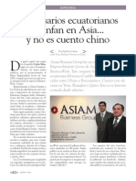 Empresarios ecuatorianos triunfan en Asia... y no es cuento chino