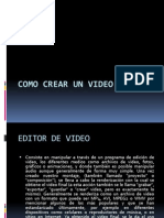 Como Crear Un Video