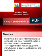 Cisco Config Elements