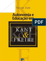 Autonomia e Educação em Immanuel Kant & Paulo Freire