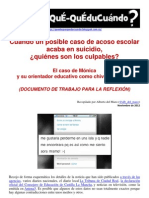 El Orientador Educativo Como Chivo Expiatorio Ante Un Posible Caso de Acoso Escolar