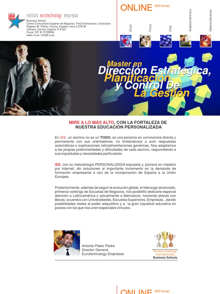 Master Direccion Estrategica