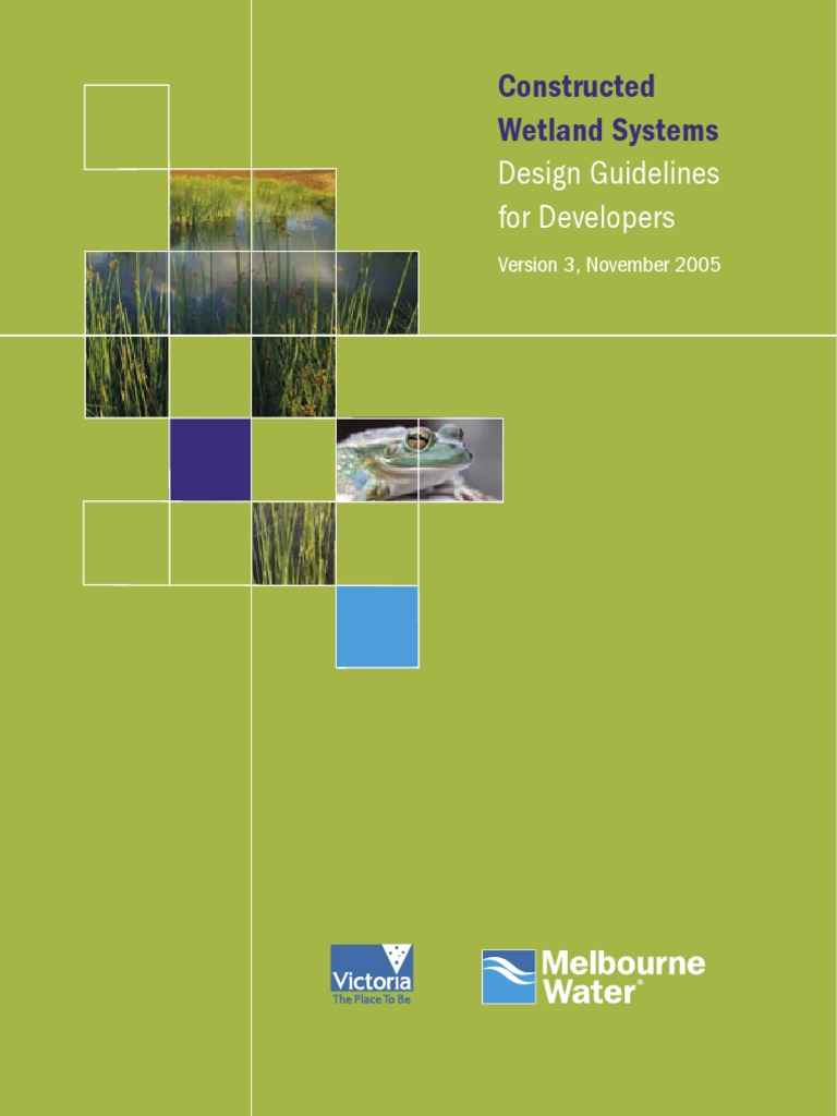 Melbourne Water Wetland Design Guide Wetland Stormwater