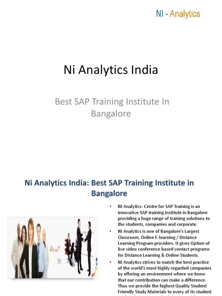 SAP Training & Job Placement in Bangalore | PDF | Sap Se | Enterprise ...