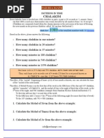 Chalakim - Parsha Math