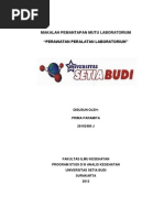 Download Perawatan Dan Pemeliharaan Peralatan Laboratorium PMUTU by Prima Paramita SN113338803 doc pdf