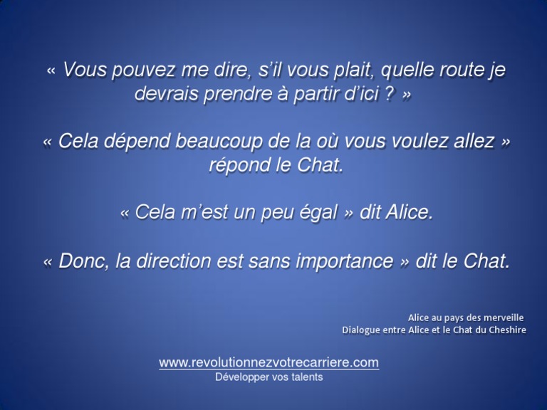 Alice Au Pays Des Merveilles Citation