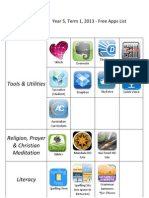 Tools & Utilities: Year 5, Term 1, 2013 - Free Apps List
