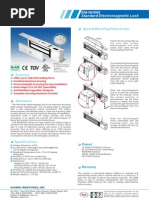 Magnetic Lock - Single (EM-NH500M)