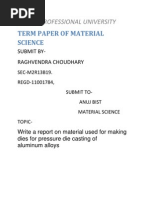 Casting Notes | PDF | Casting (Metalworking) | Foundry