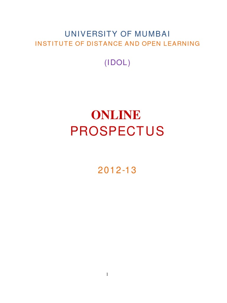 Prospectus 2012 13 Eng Pdf Master Of Arts Postgraduate Education