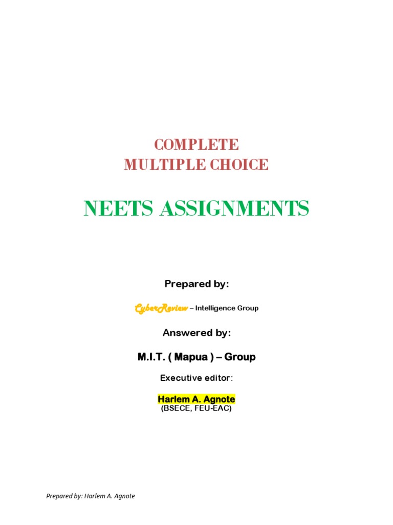 neets module 1 assignment 3 answers