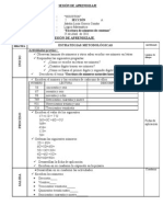 Sesion de Aprendizaje 25 A 29