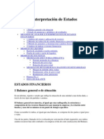 Análisis e Interpretación de Estados Financieros