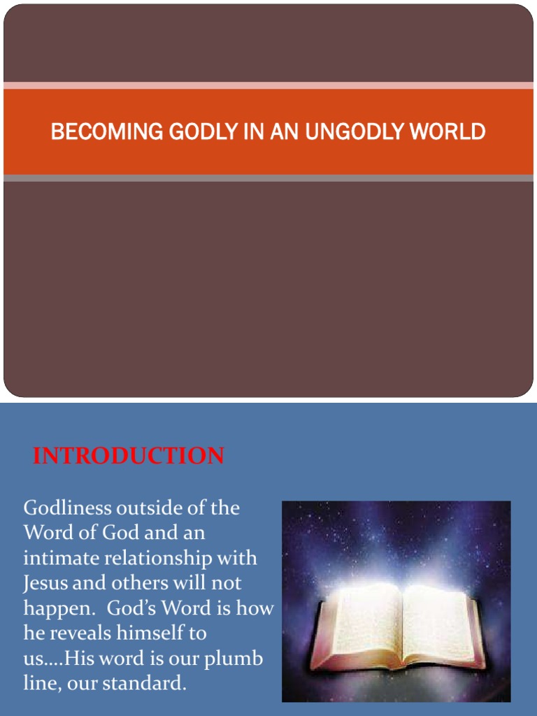 Cultivating Godliness Through Discipleship | PDF | Disciple ...
