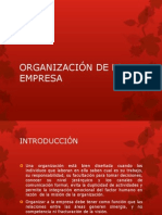 Organización de La Empresa